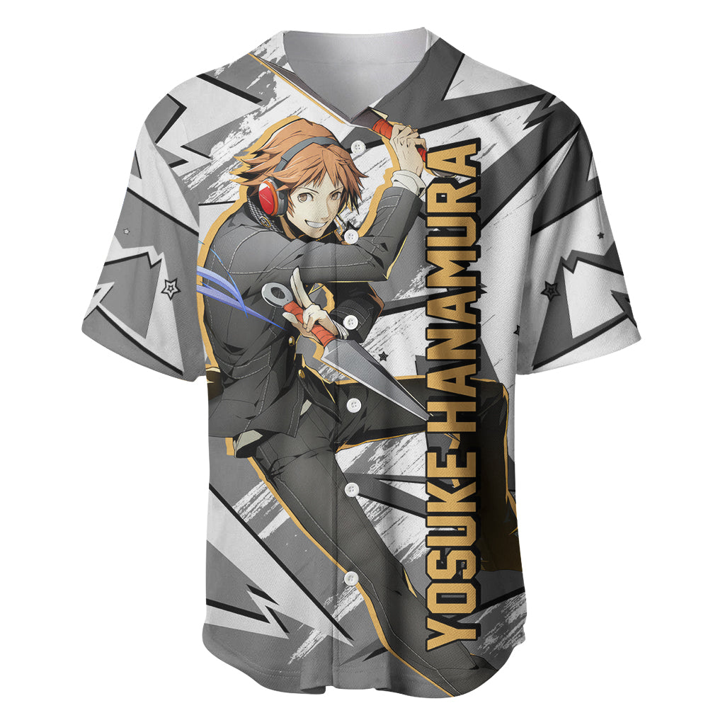Yosuke Hanamura Persona Baseball Jersey Yosuke Hanamura Persona Baseball Jersey