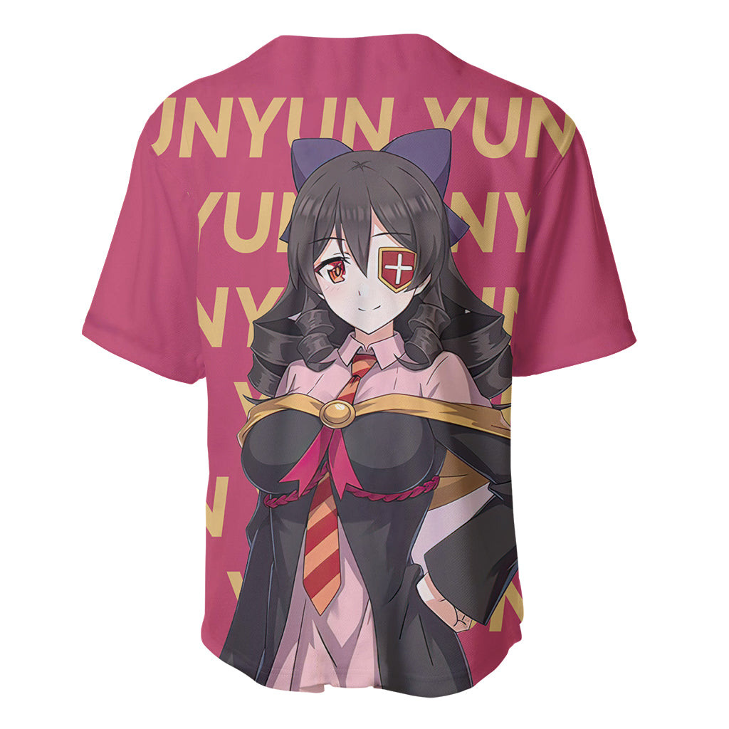 Yunyun Konosuba Baseball Jersey Yunyun Konosuba Baseball Jersey