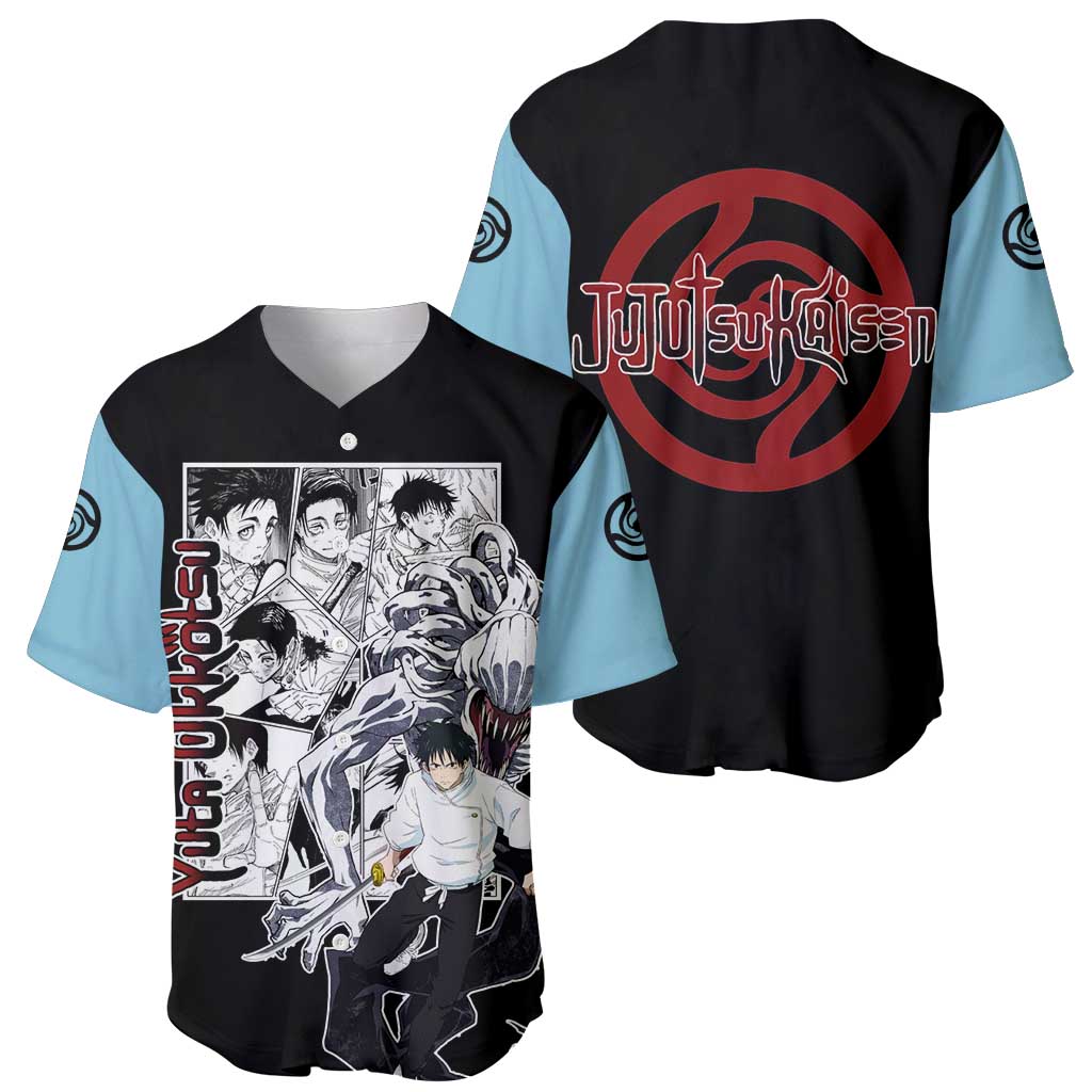 Yuta Okkotsu Jujusu Kaisen Baseball Jersey Yuta Okkotsu Jujusu Kaisen Baseball Jersey