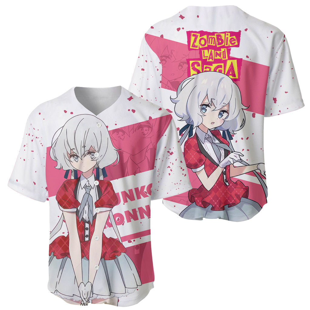 Zombie Land Saga Junko Konno Baseball Jersey Zombie Land Saga Junko Konno Baseball Jersey