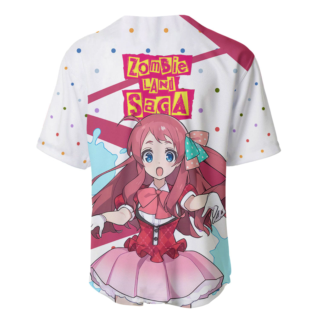 Zombie Land Saga Sakura Minamoto Baseball Jersey Zombie Land Saga Sakura Minamoto Baseball Jersey