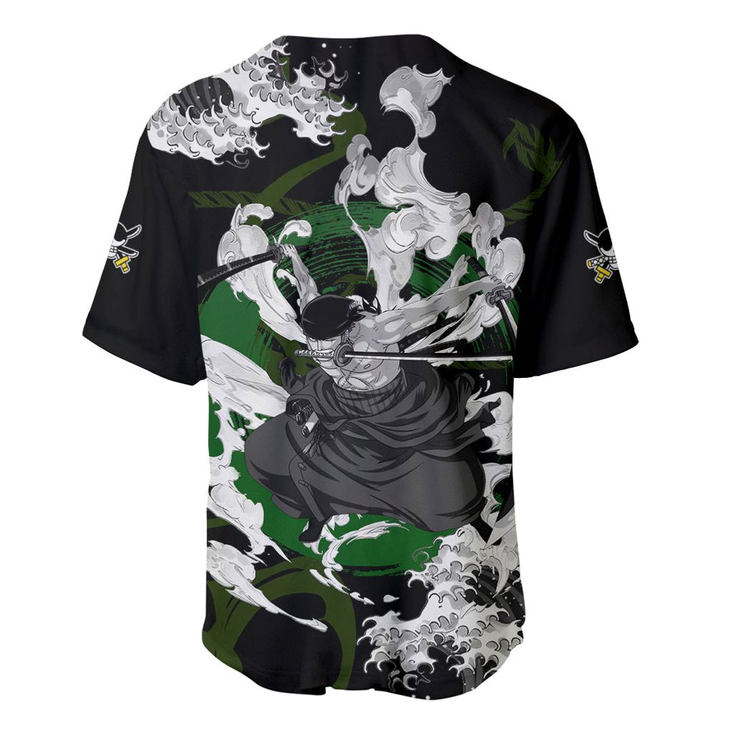 Zoronoa Zoro One Piece Baseball Jersey Zoronoa Zoro One Piece Baseball Jersey