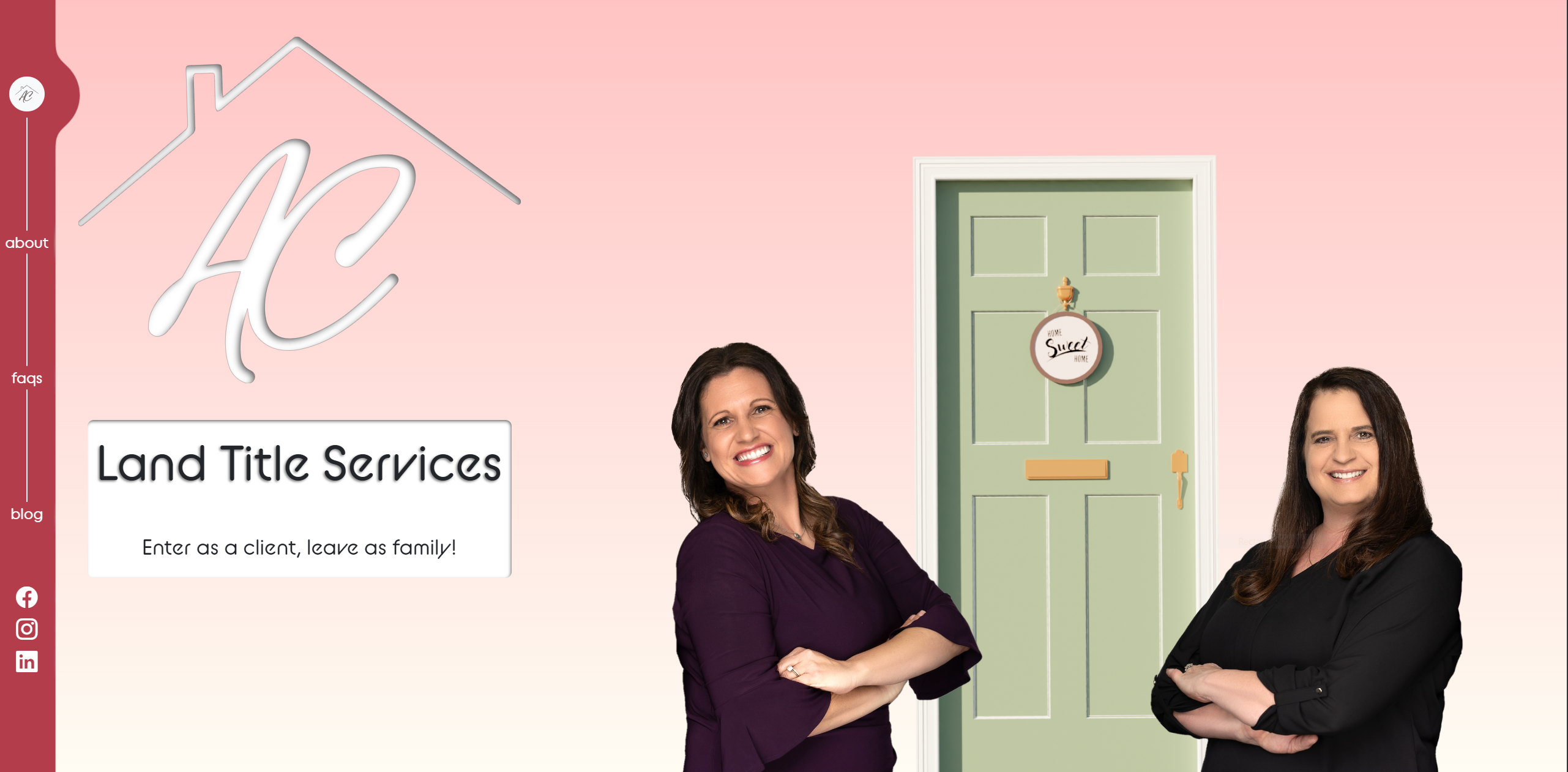 image of  https://www.aclandtitle.com homepage