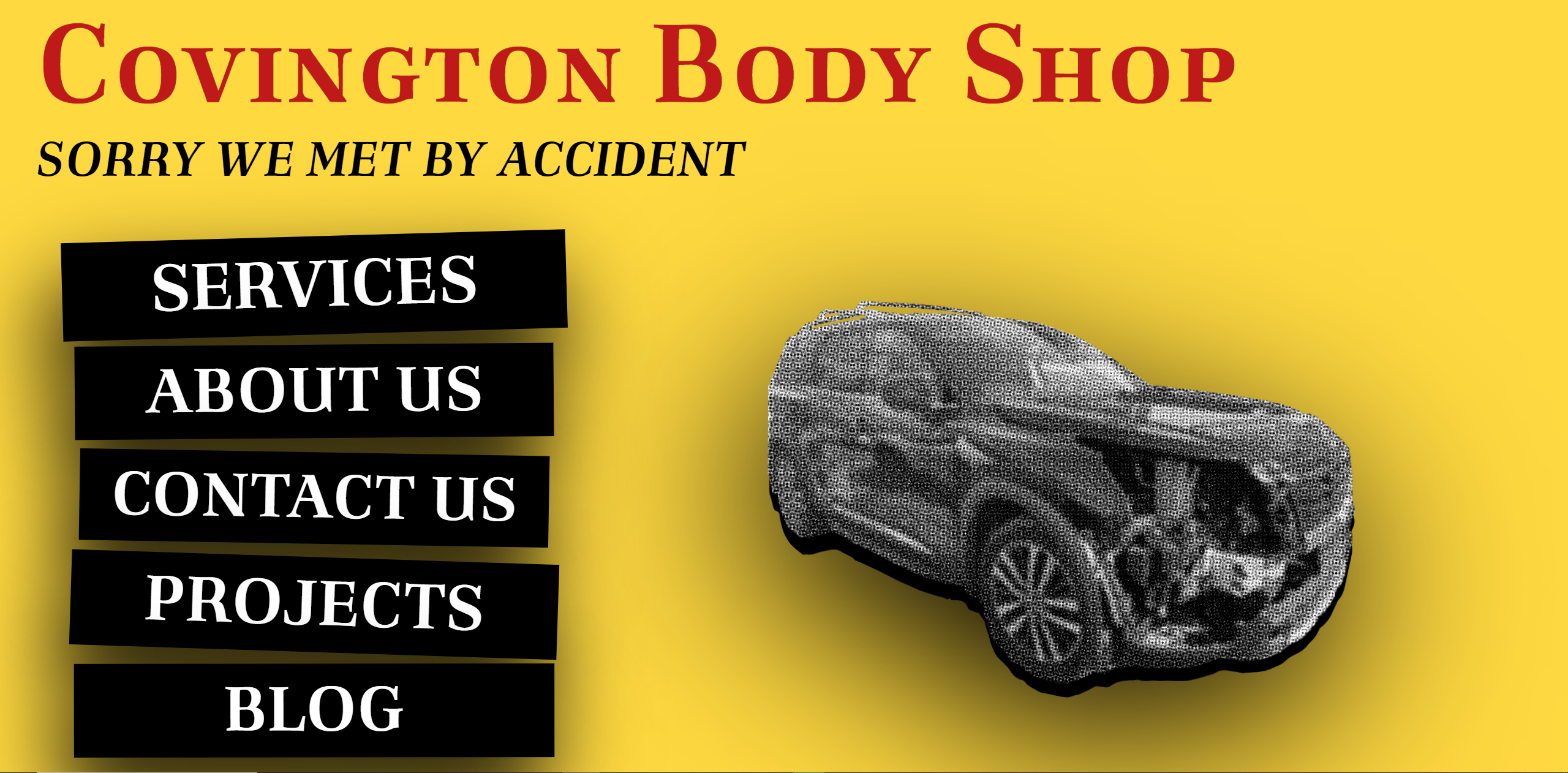 image of  https://covingtonbodyshop.com homepage