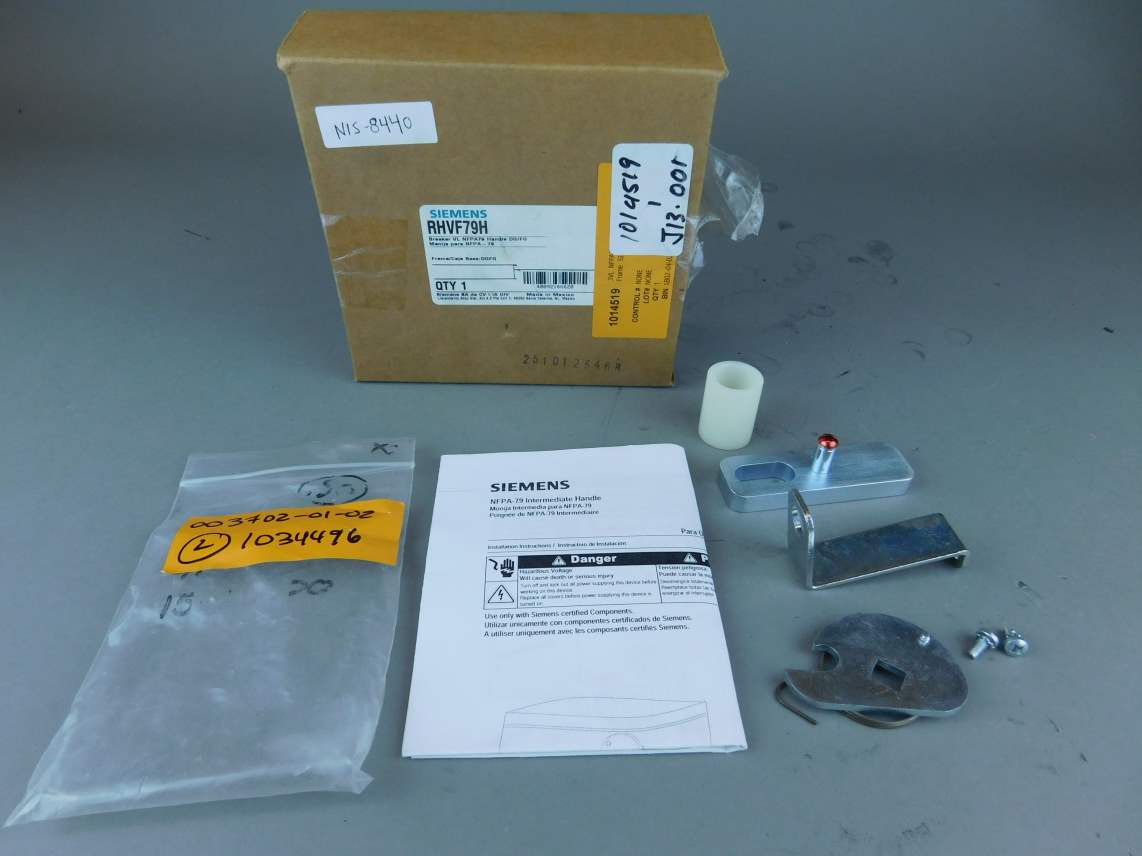 Siemens RHVF79H Breaker VL NFPA79 Handle DG/FG - NEW Surplus!