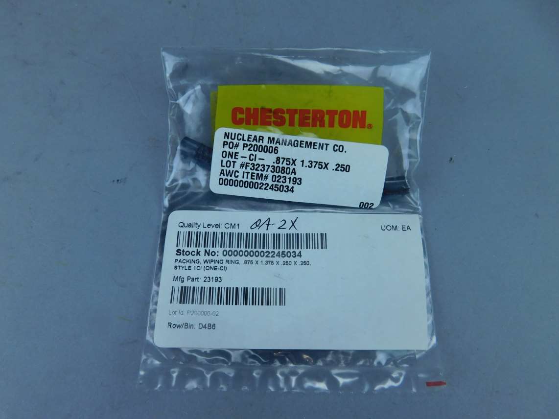 *Box of 2* Chesterton .875″ x 1.375″ x .250″ Packing – GPM Surplus