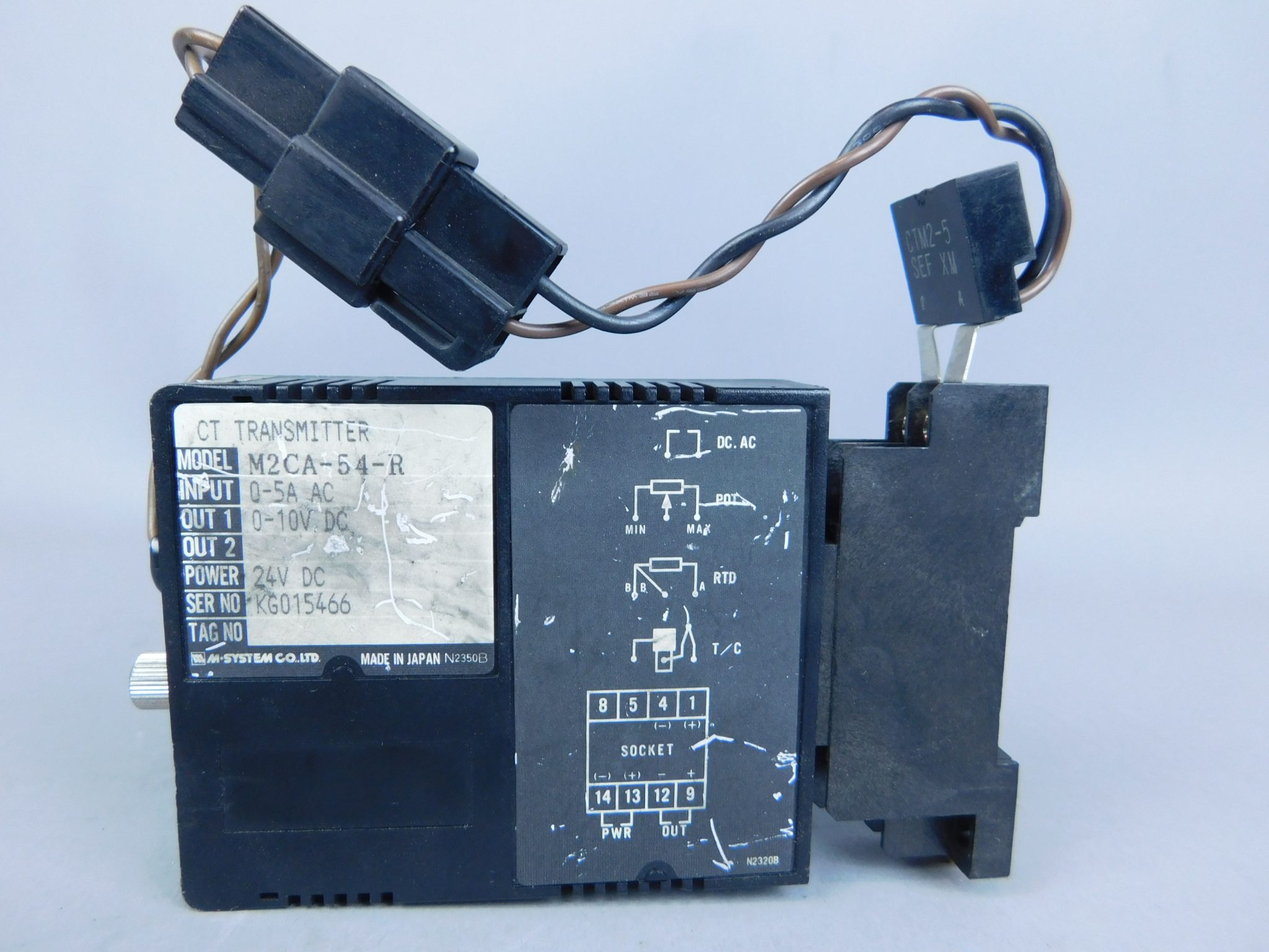 M System M2CA-54-R CT Transmitter, 24V DC – GPM Surplus