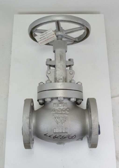 Newco 77 Figure 23FCB2 WCB 4″ Flanged Globe Valve 300 WCB/CR13.CR13