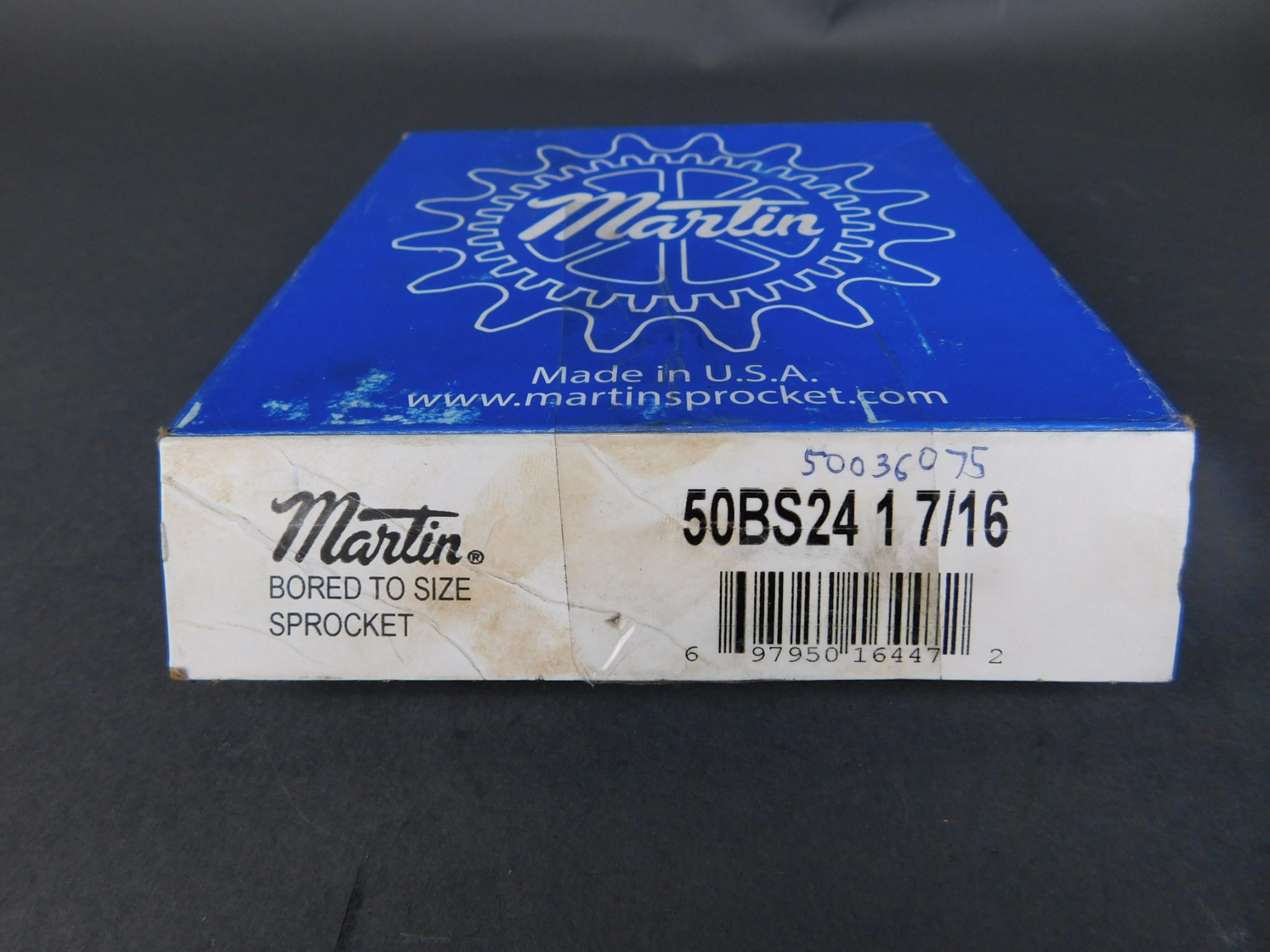 NEW IN BOX MARTIN 50BS24-1  1" BORED TO SIZE SPROCKET 