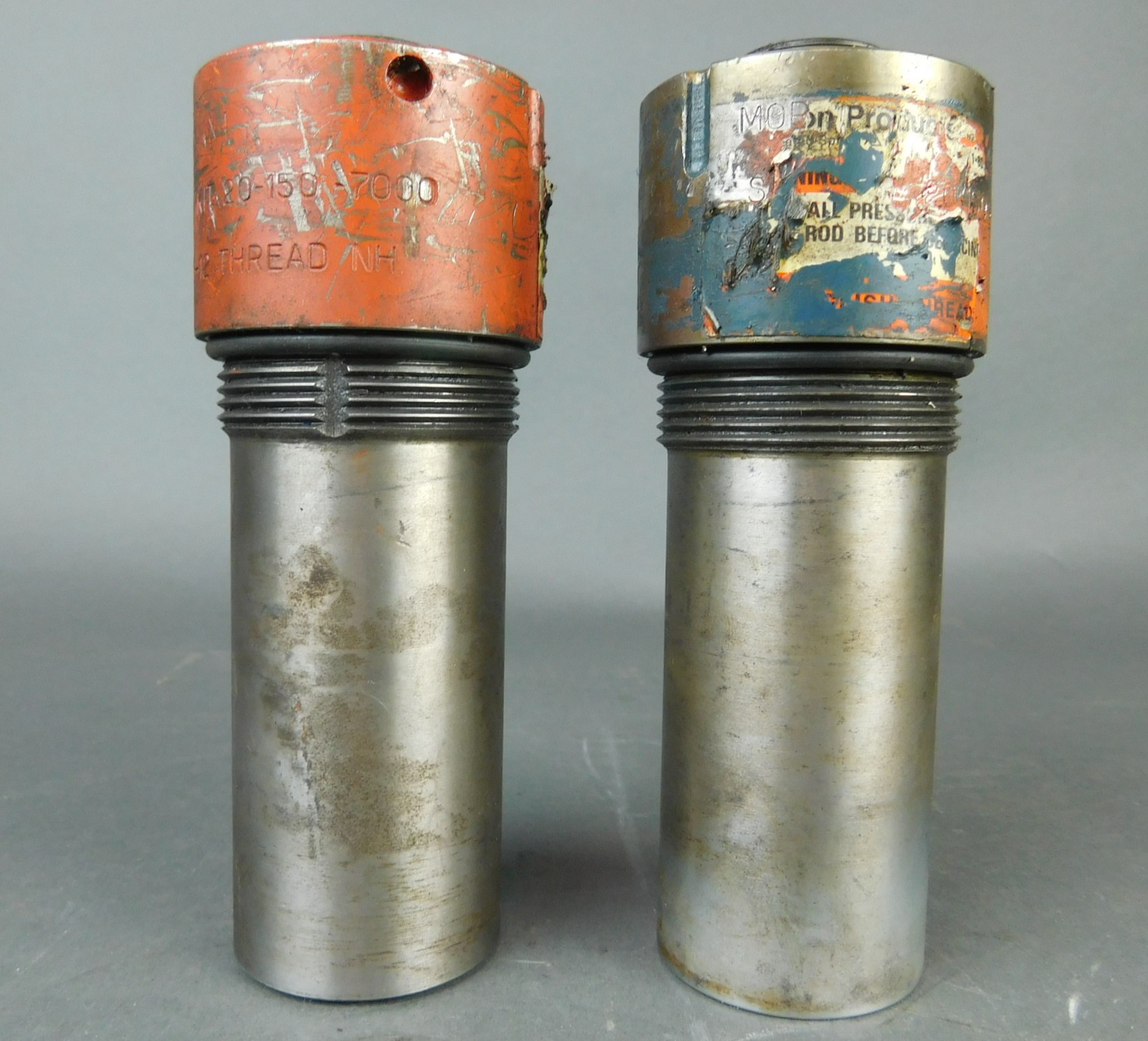 *Lot of 2* Teledyne-Hyson 20-150-7000 Gas Spring Cylinders MOR-D 1×4 1.875-12...