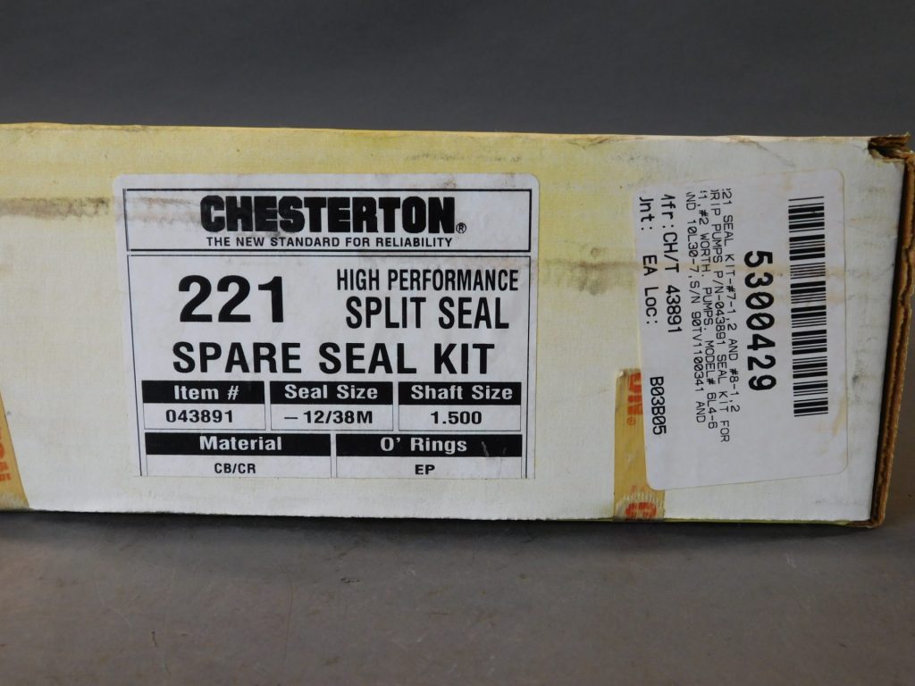 Chesterton 5300429 – 221 1.5 Spare Part Kit – GPM Surplus