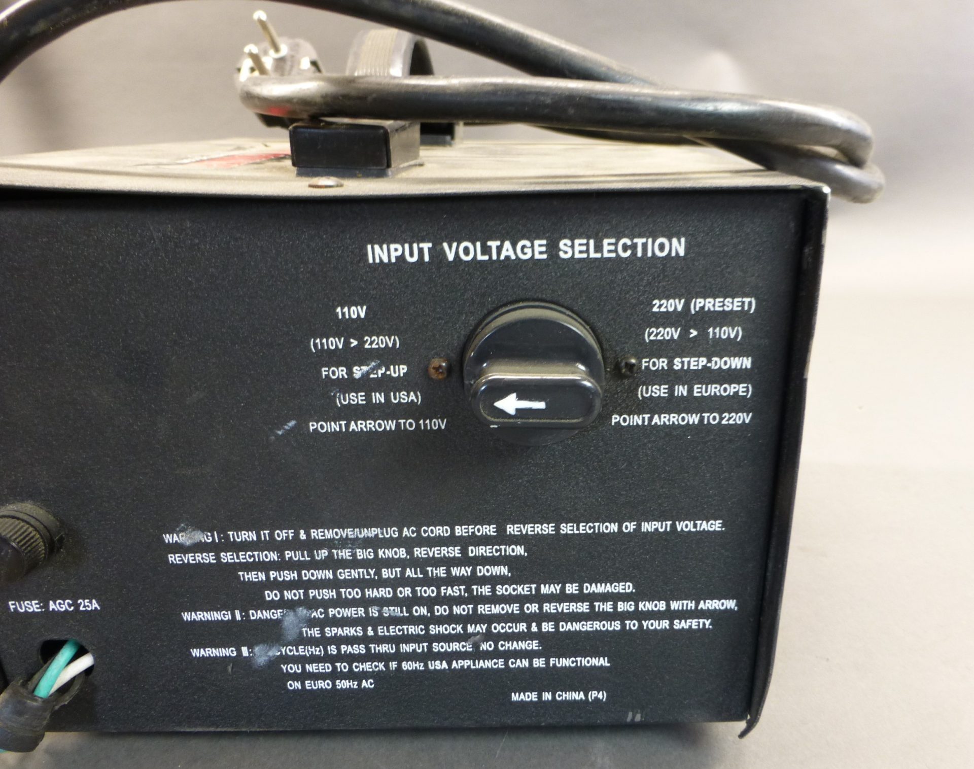 TC-2500E Up/Down Voltage Converter, 110-220V – GPM Surplus