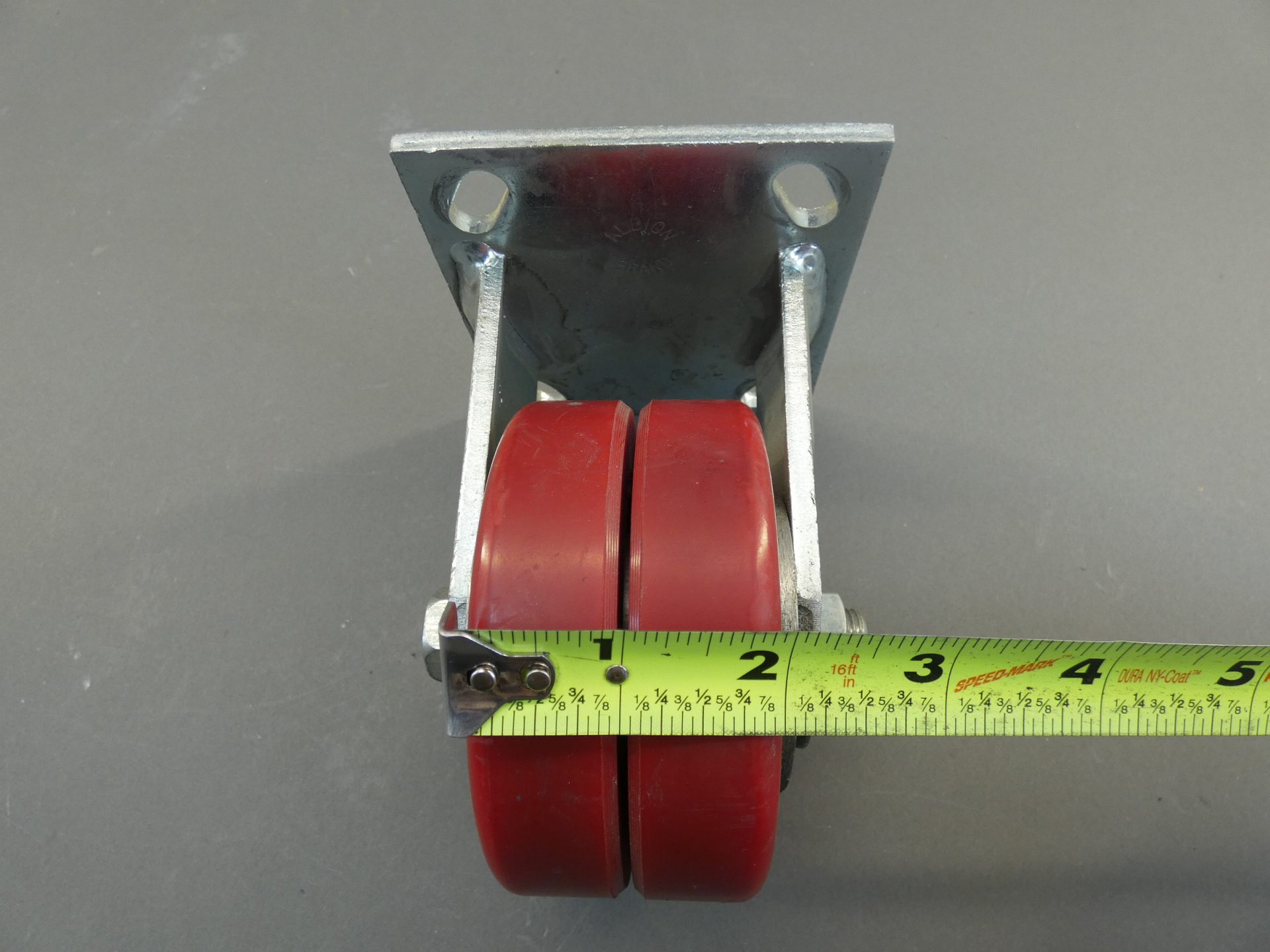 Albion 4″ x 2″ Dual Wheel Heavy Duty Caster, Aubin SwivelEAZ GPM Surplus