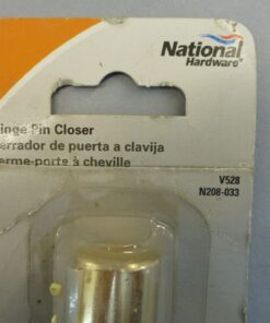 Brass Finish National Hardware V528 Hinge Pin Door Closer 