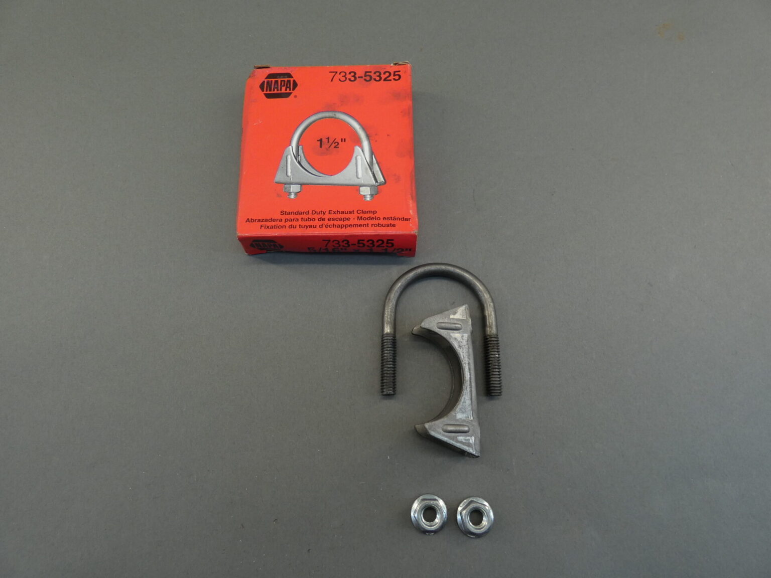 Napa 7335325 Standard Duty Exhaust Clamp, 11/2″ GPM Surplus