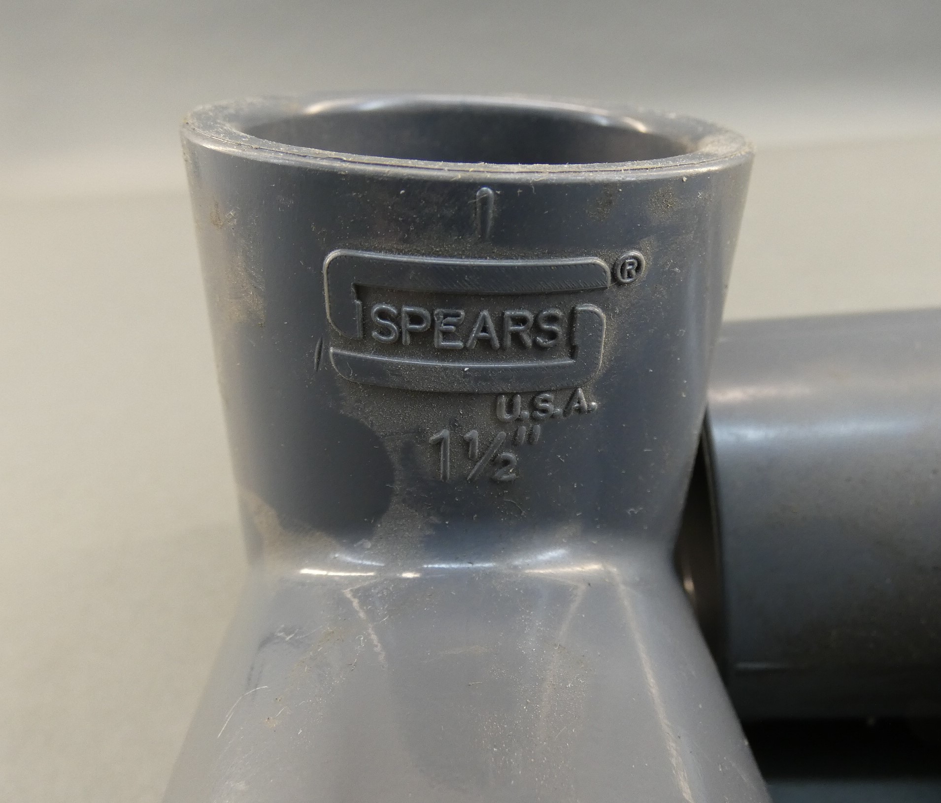 *Lot of 2* Spears 801-015 Tee Pipe Fitting, 1-1/2″ – GPM Surplus