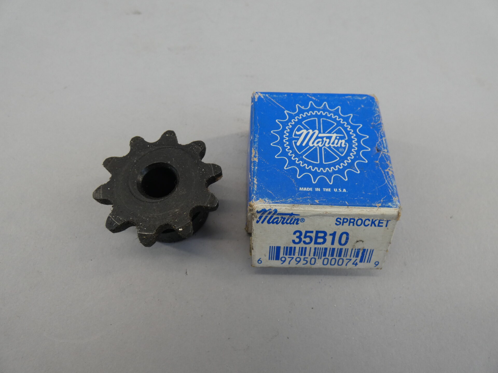 Martin 35BS10HT 3/8" Roller Chain Finished Bore Sprocket 10 teeth 35 Chain 