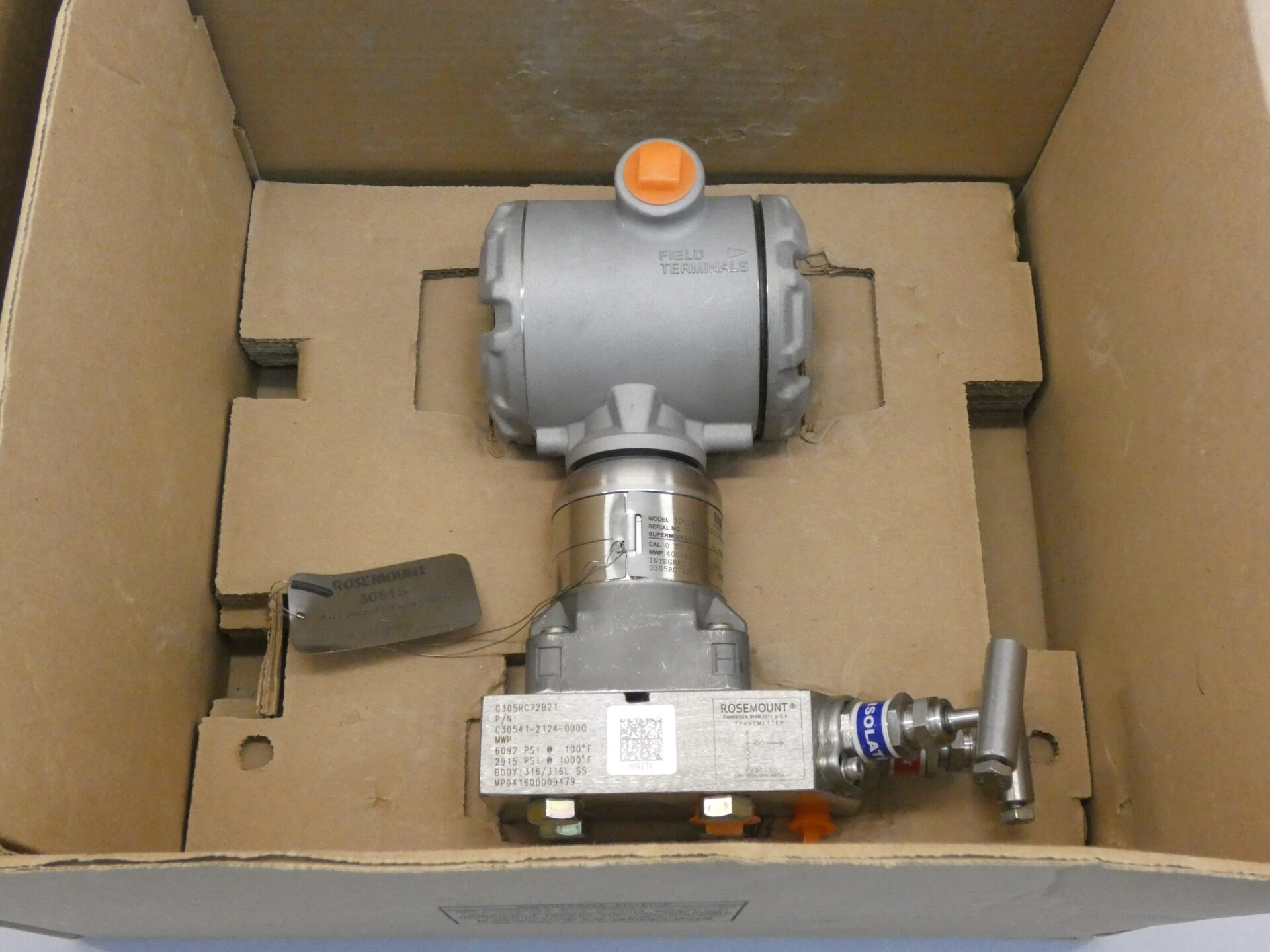 Emerson Rosemount 3051S1CA4A2A11A1JDA2 Series 3051S Pressure