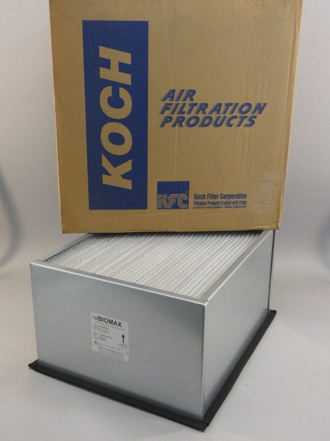 Koch Filter Biomax H49B3X2 High Efficiency Particulate Air (HEPA