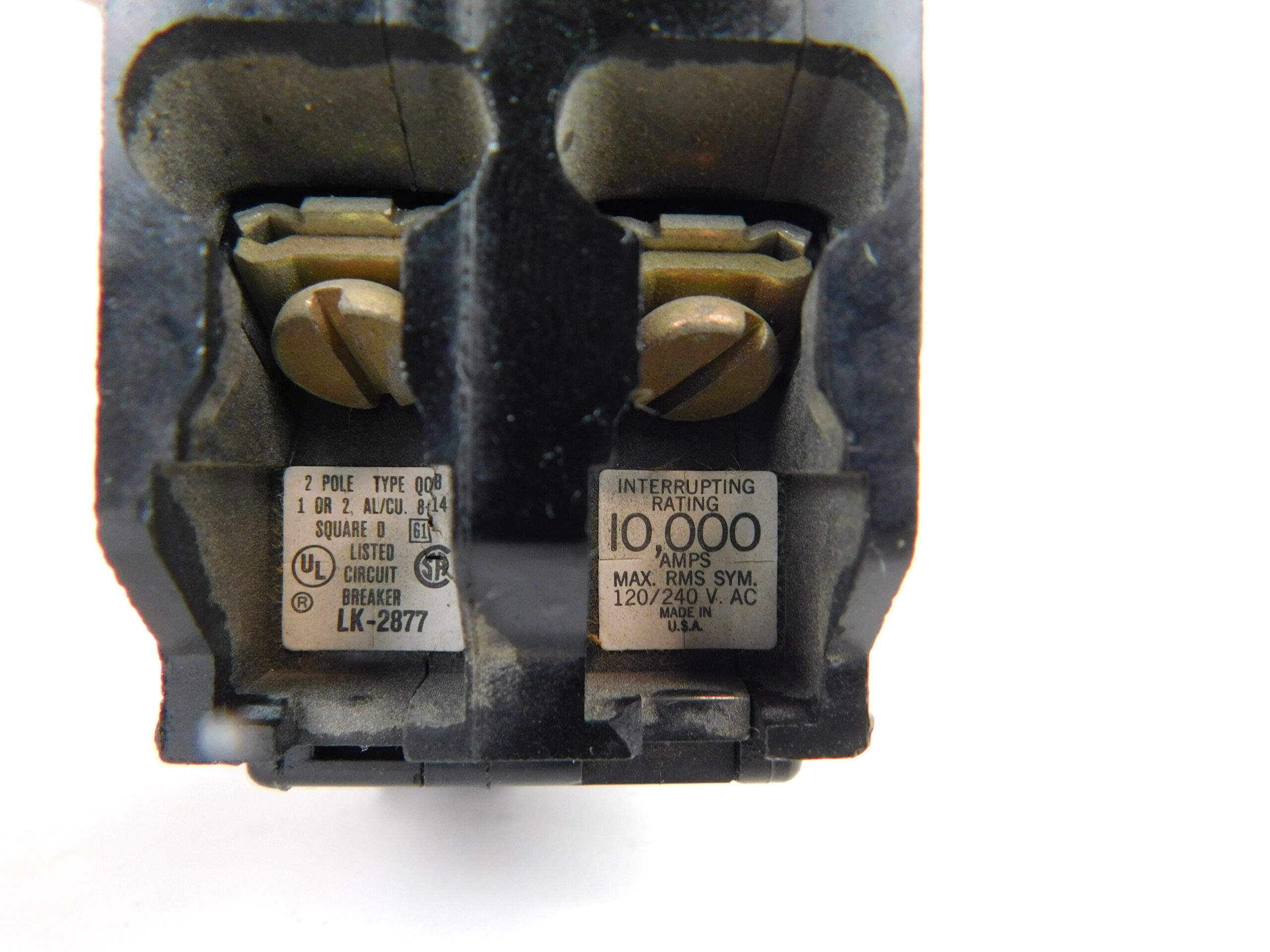 Details about   Square-D 2-Pole 30 Amp Circuit Breaker LK-2877 