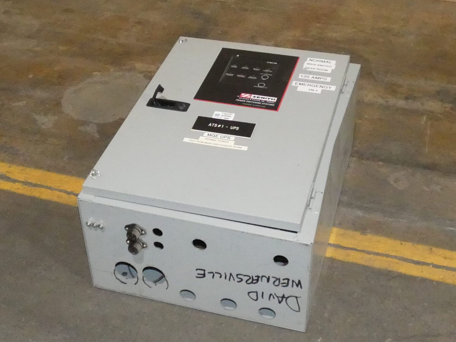 Zenith Transfer Switch MX100, 100A, 277/480V, ZTG2K10EC-7 – GPM Surplus