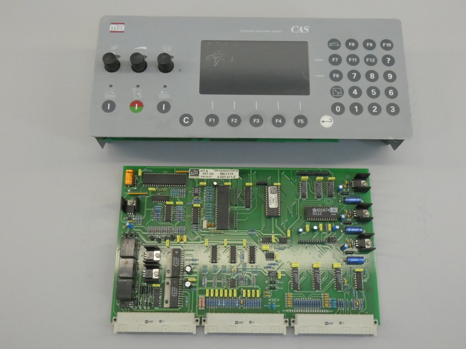 M3 Cas Computer Automated System Control Module Mathias Bauerle Mb Slaveboard Gpm Surplus