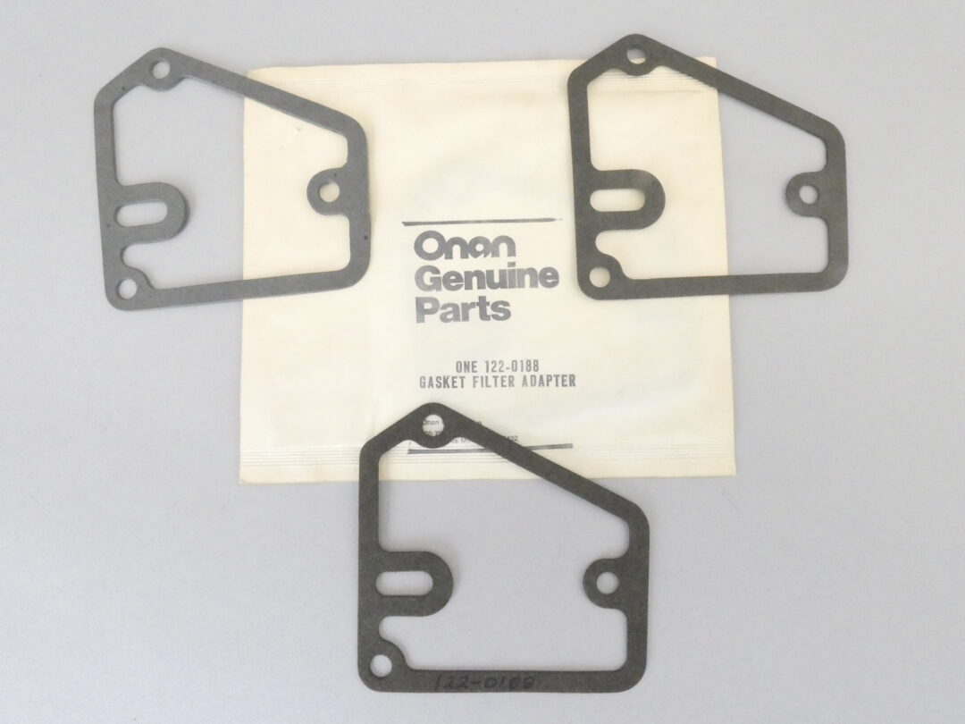 *Lot of 4* Onan 122-0188 Filter Adapter Gaskets - NEW Surplus!