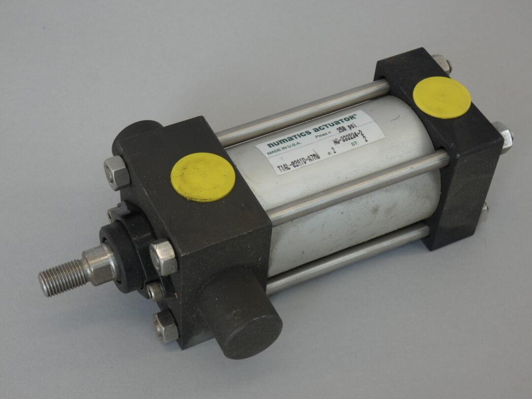 Numatics T1AL-02A1D-A7M0 Cylinder, 250 PSI, 2″ Bore, 2″ Stroke – GPM Surplus