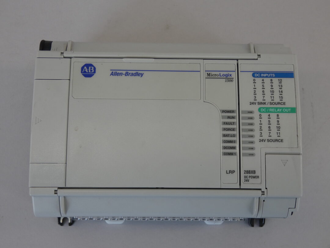 Allen-Bradley 1764-28BXB Controller MicroLogix 1500 W/ 1764-MM2 Memory Module...