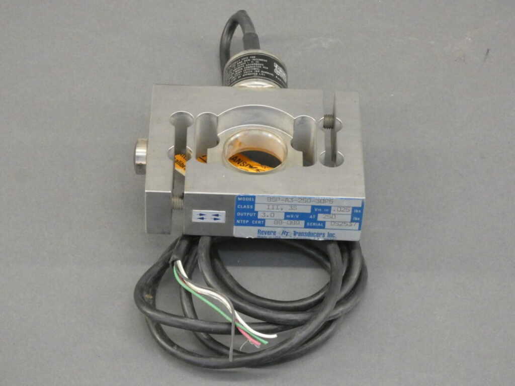 Revere Transducers BSPA325030P5 Load Cell, 3 mV/V at 250lbs. GPM