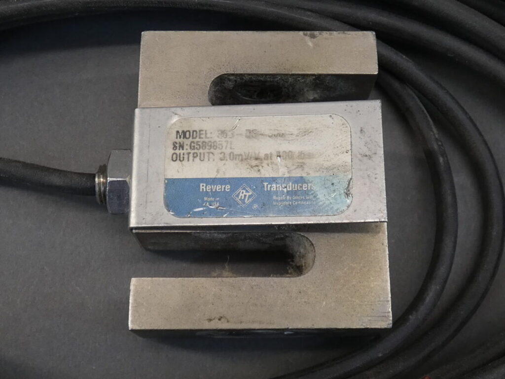 Revere Transducers 363D350020P1 3mV/V at 500Lbs GPM Surplus