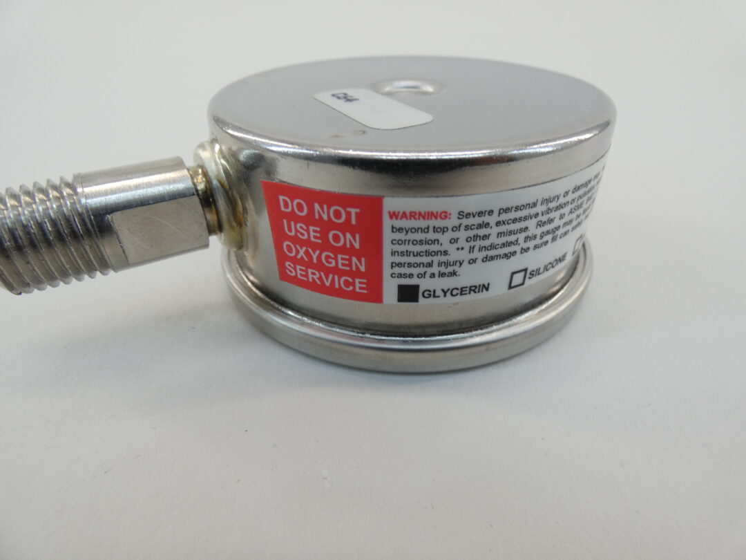 Ashcroft 631008SL02L1500/BR Gauge, 63mm, 01500 PSI, 1/4″ NPT