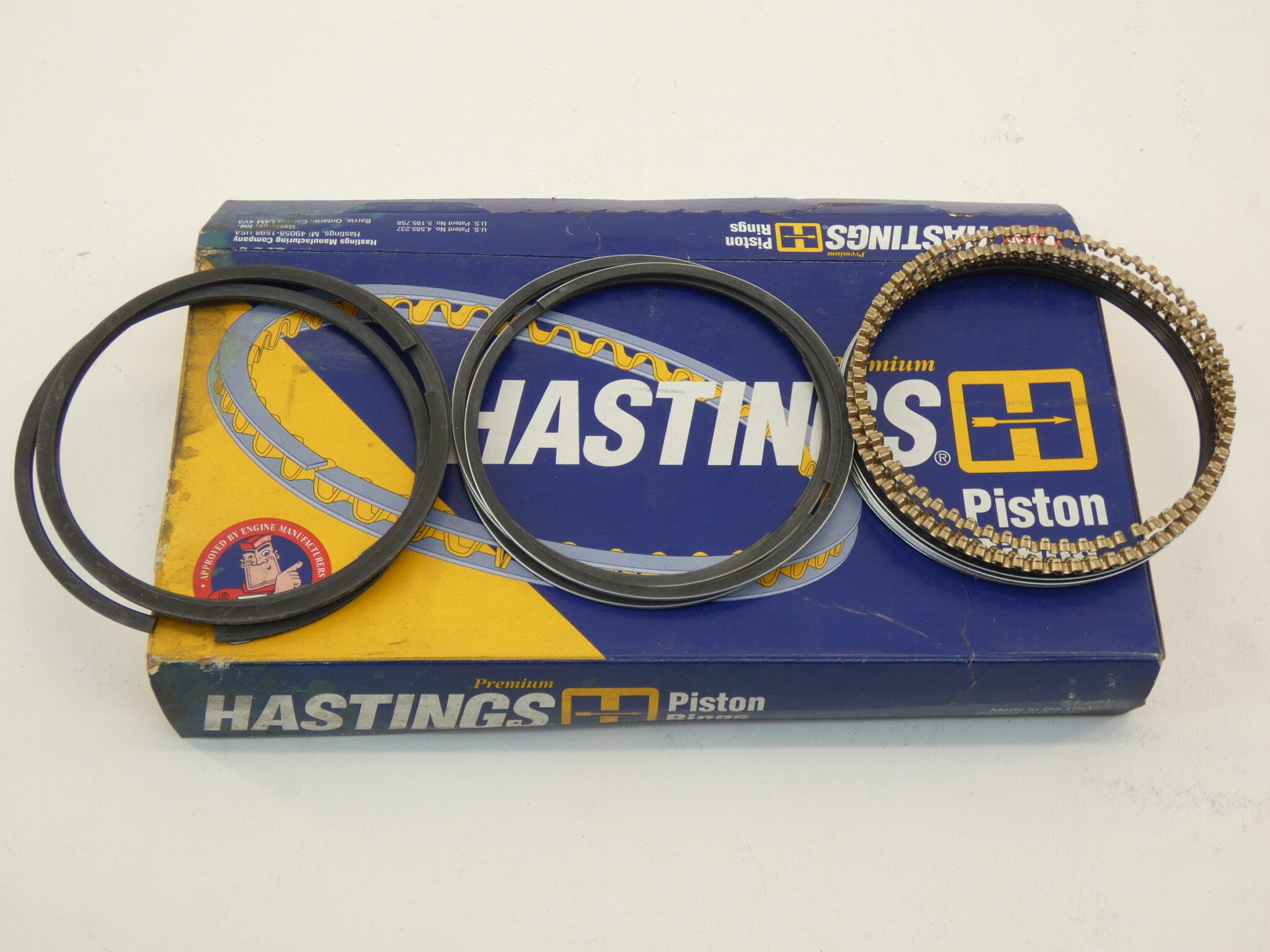 harina mental Puñalada Hastings 2C4613020 Piston Rings Set, 4 CYL – GPM Surplus