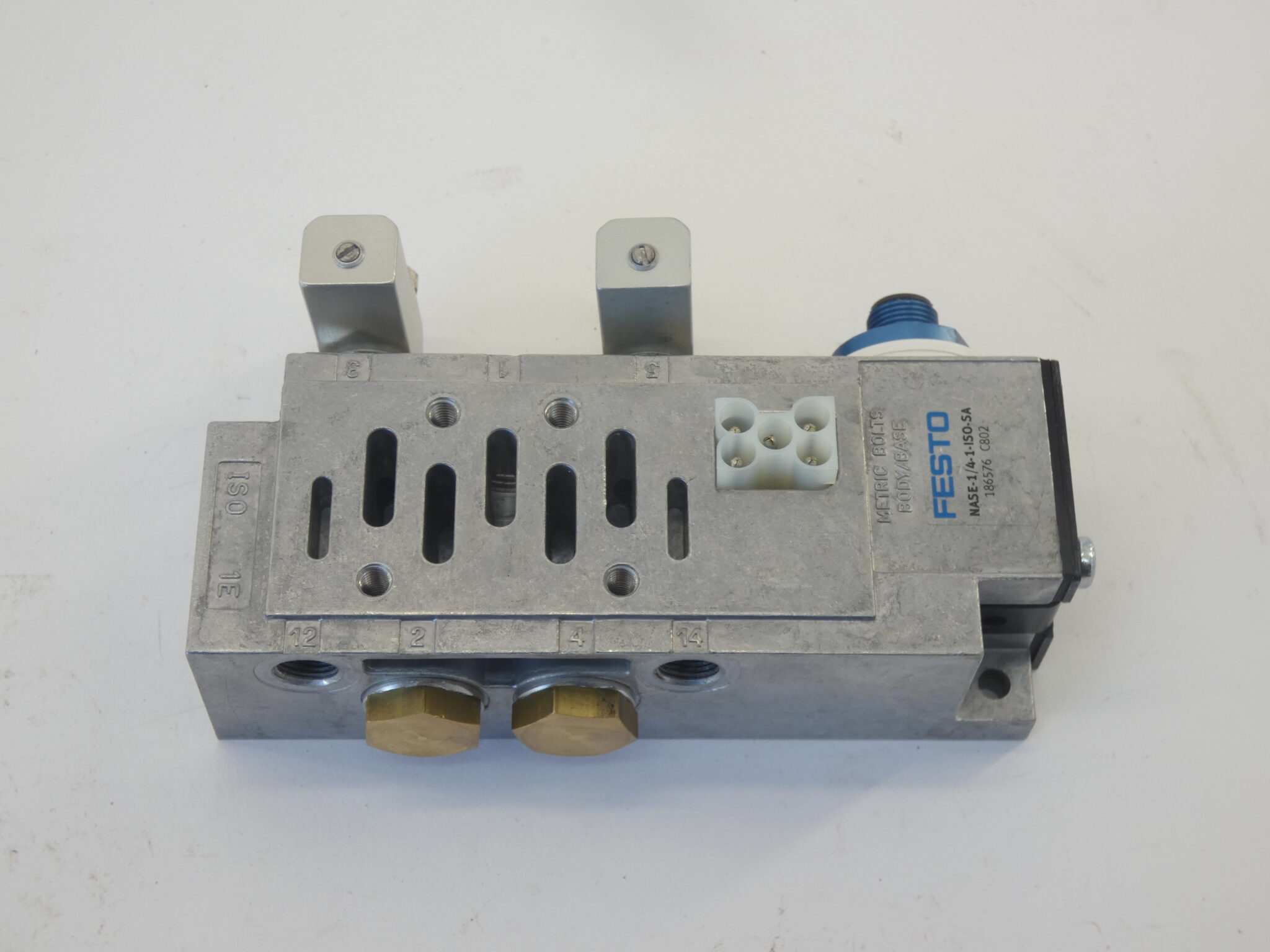 Festo NASE-1/4-1-ISO-SA Pneumatic Adapter Plate - NEW Surplus!
