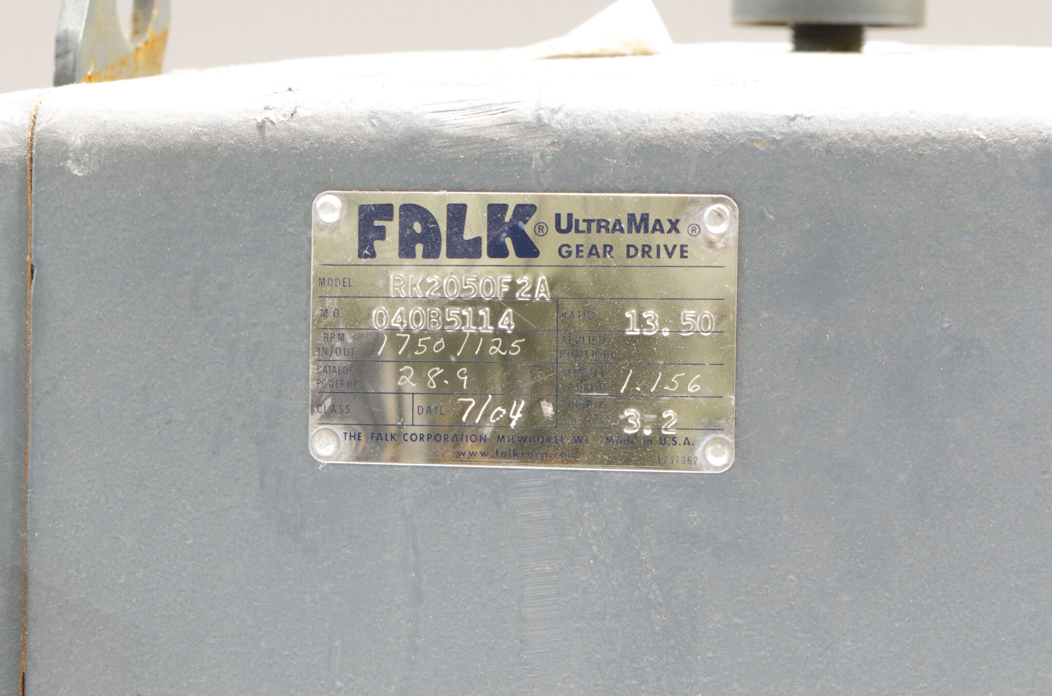 13.5:1 Ratio Falk RK2050F2A Ultramax Gear Drive Reducer – GPM Surplus