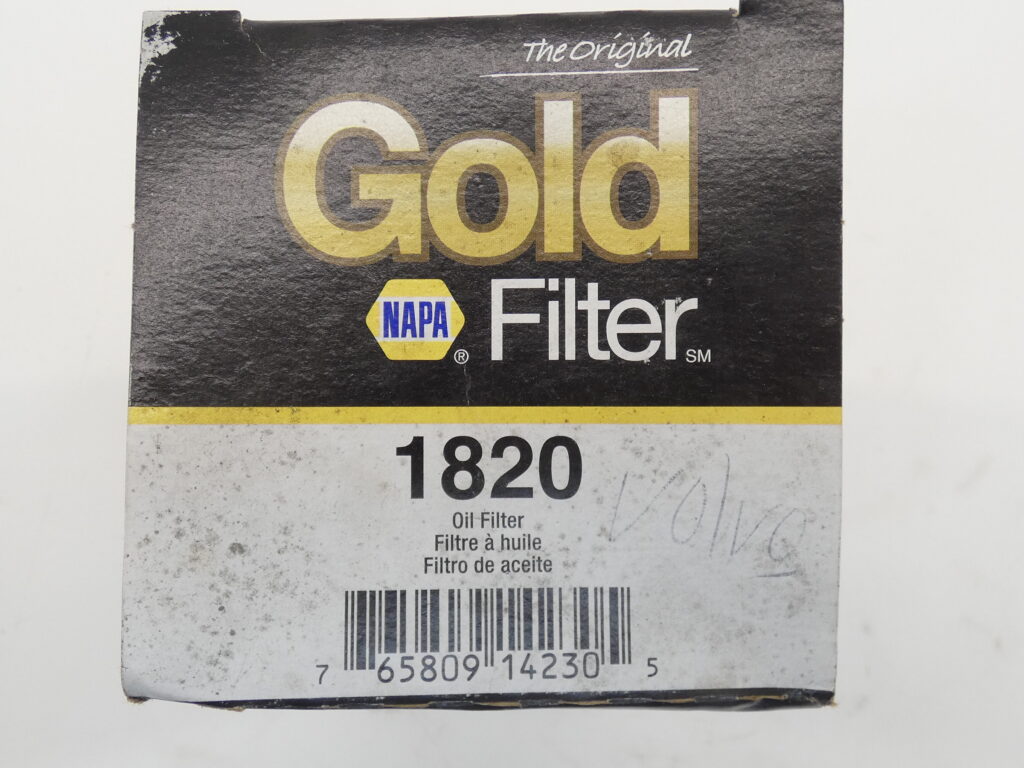NAPA 1820 Oil Filter GPM Surplus