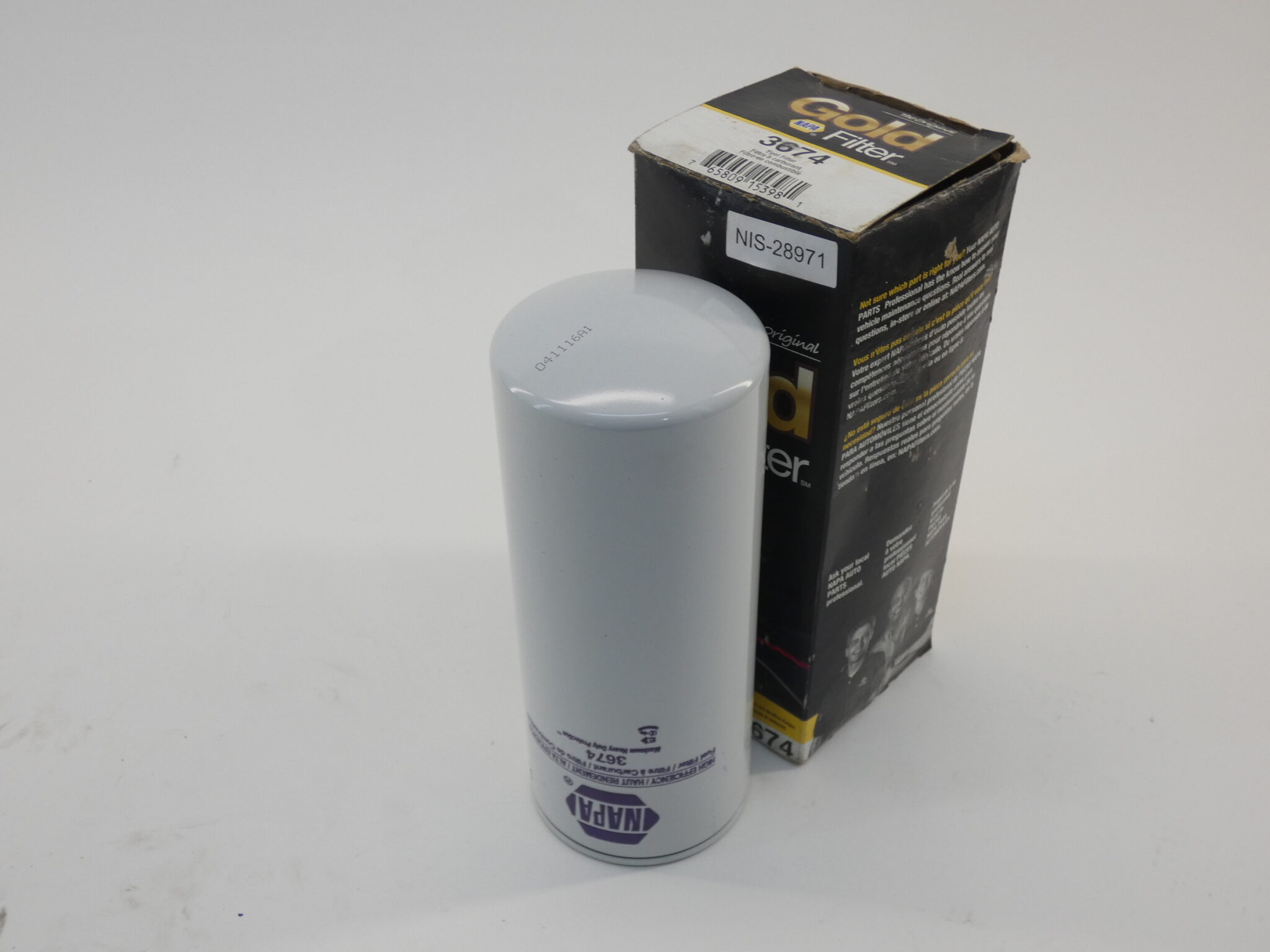 NAPA 3674 Fuel Filter GPM Surplus