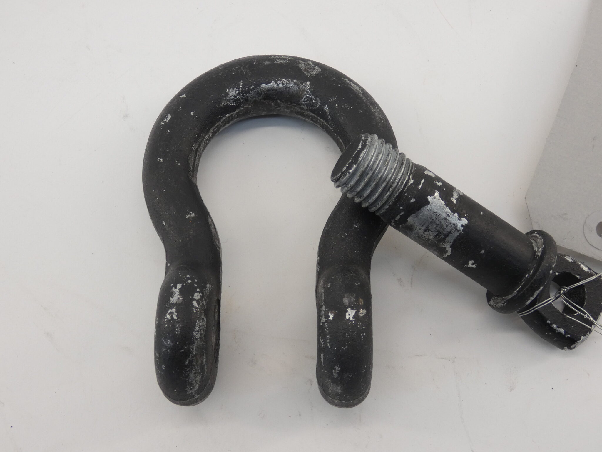 Chicago Black 3/4″ Shackle, 4-3/4T, Threaded – GPM Surplus