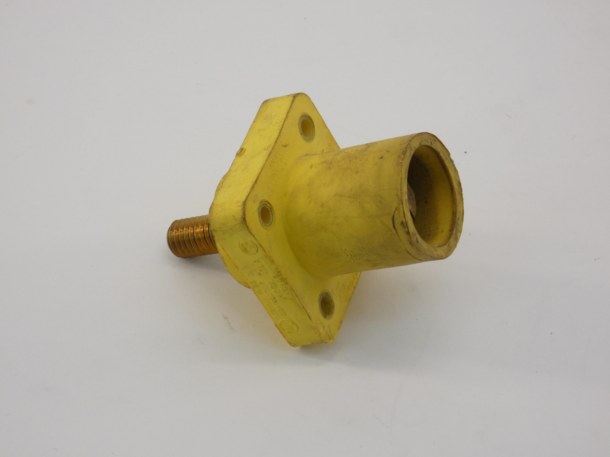 CrouseHinds E1016 Yellow CamLok Connector, 600V, 400A GPM Surplus