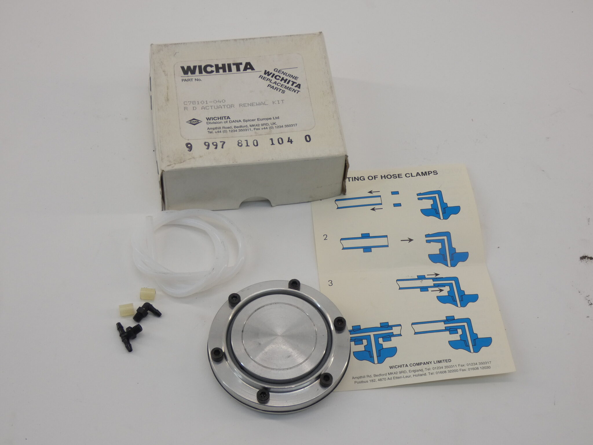 Dana Wichita C78101-040 Actuator Renewal Kit - NEW Surplus!