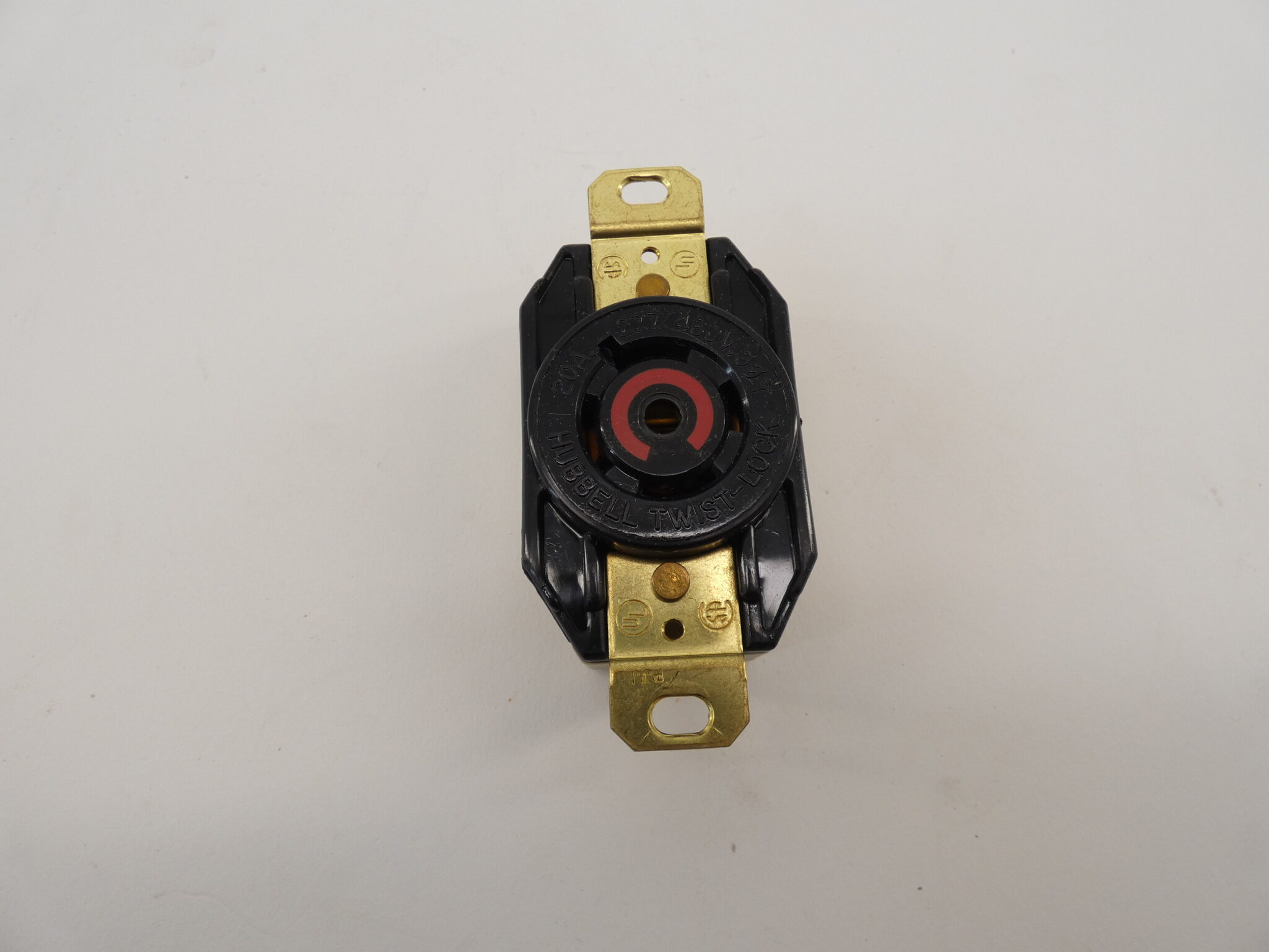 Hubbell HBL2520 Receptacle, 20A, 277/480VAC, 3PH, 4P, 5W – GPM Surplus