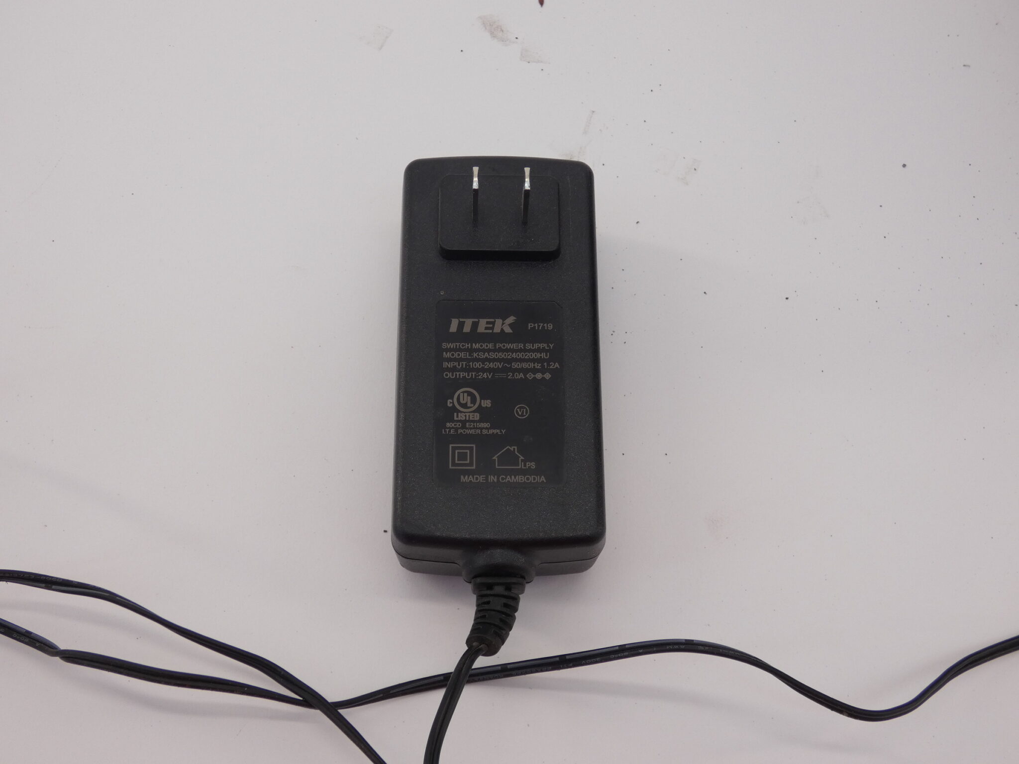 Lathem 2100HD Time Card Clock 24 VDC, 2A, Ver. 1.8 GPM Surplus