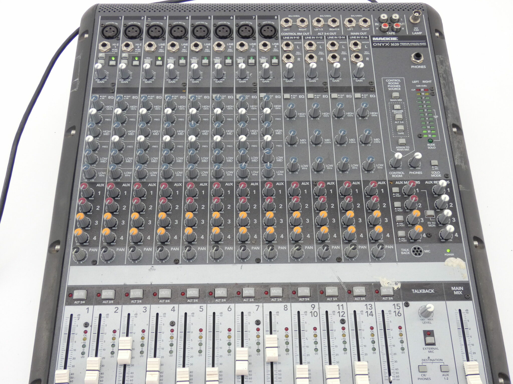 Mackie Onyx 1620 Analog Mixer 16Channel GPM Surplus