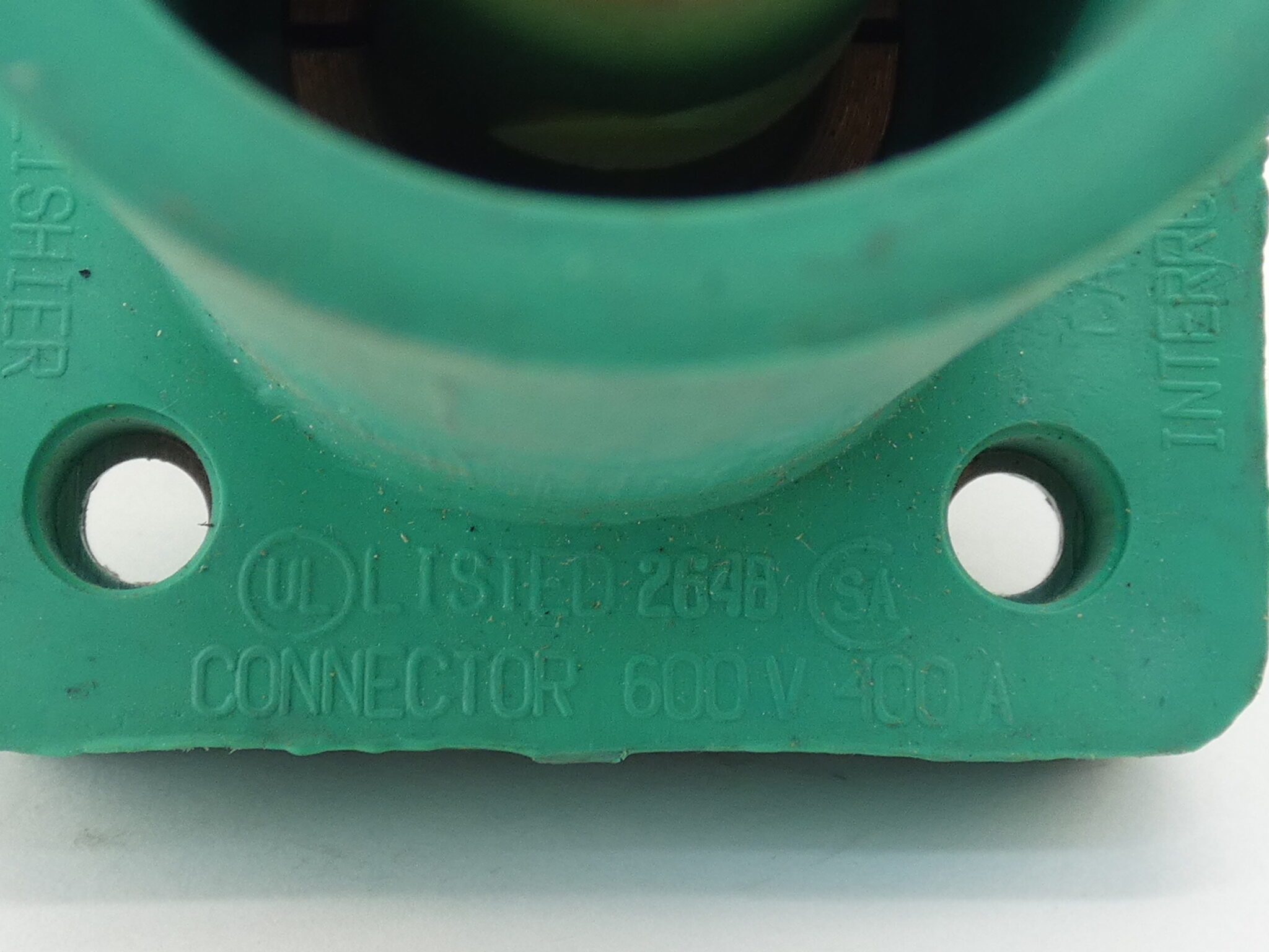 Leviton Series 16 Green Receptacle, 600V, 400A GPM Surplus