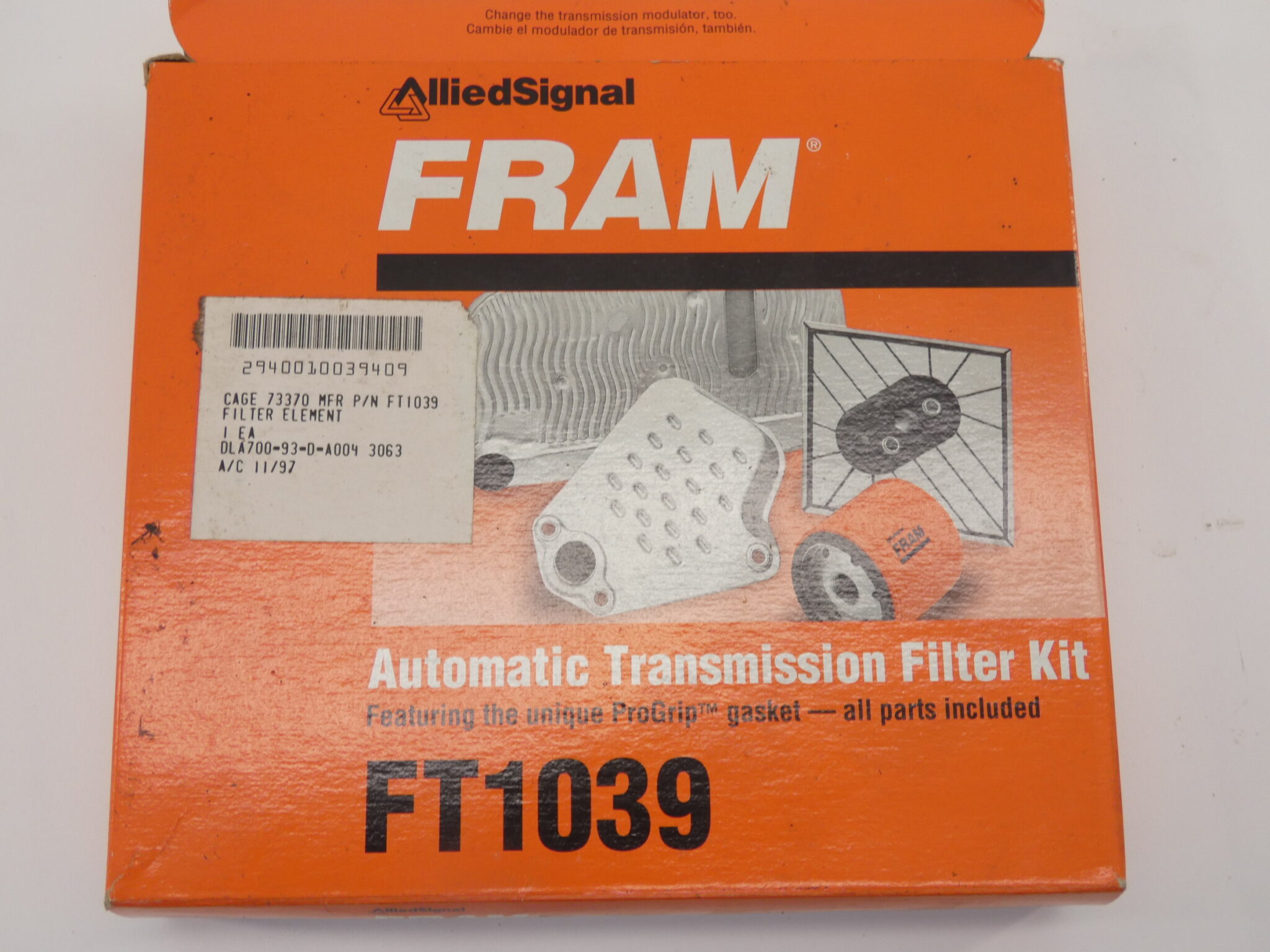 Fram FT1039 Automatic Transmission Filter Kit GPM Surplus