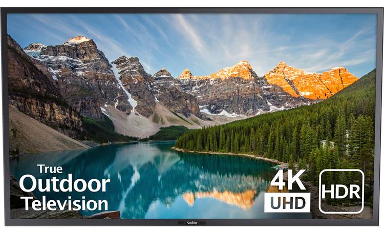 SunBrite TV SB-V-55-4KHDR-BL Black Outdoor 55" TV 4K VERANDA - NEW Surplus!