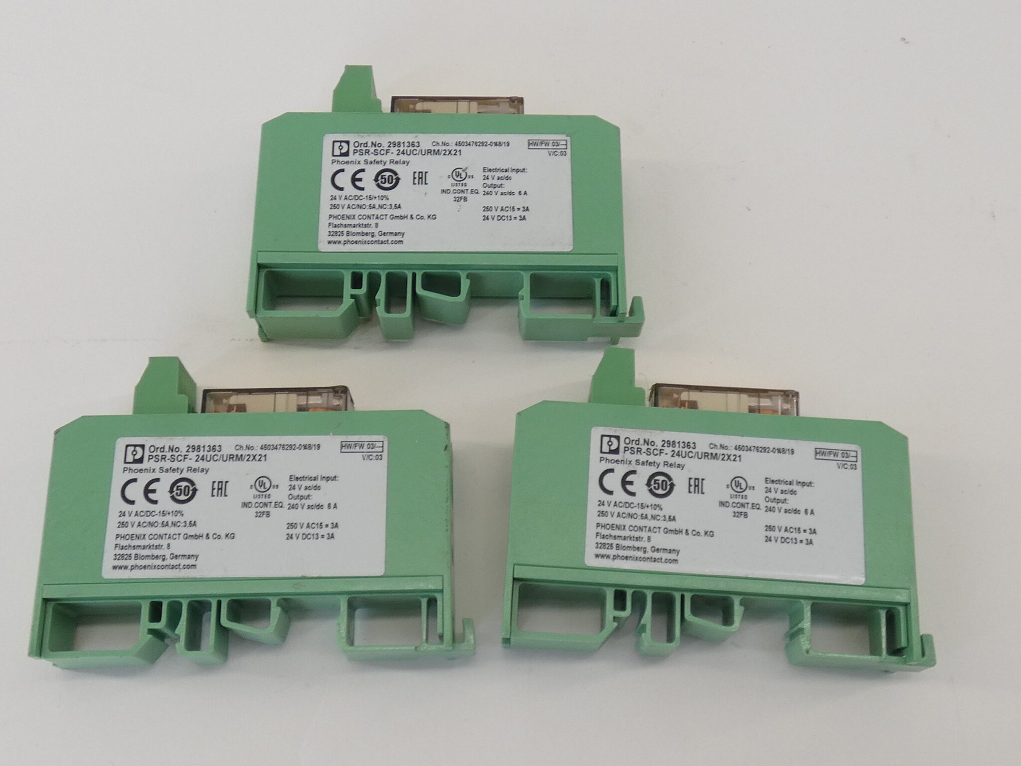 Relais De Sécurité Phoenix Contact PSR-SCF-24UC/URM/2X21 - Neuf En Boîte