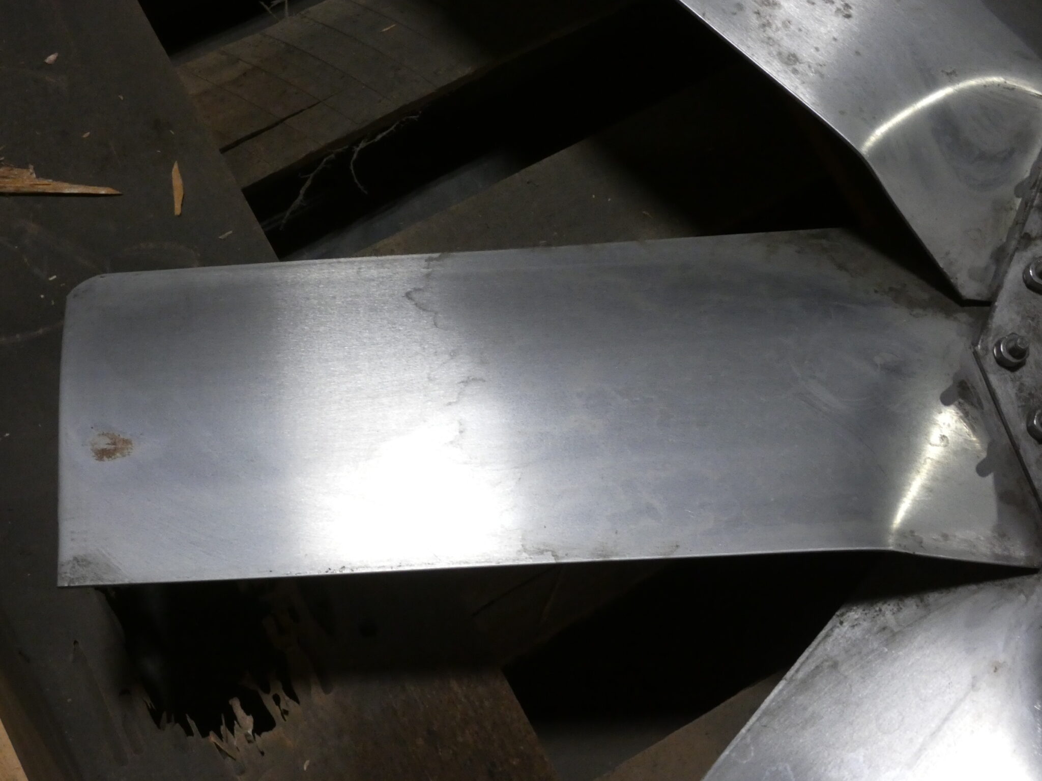 Industrial Stainless Steel Fan Blade 48″ Diameter GPM Surplus