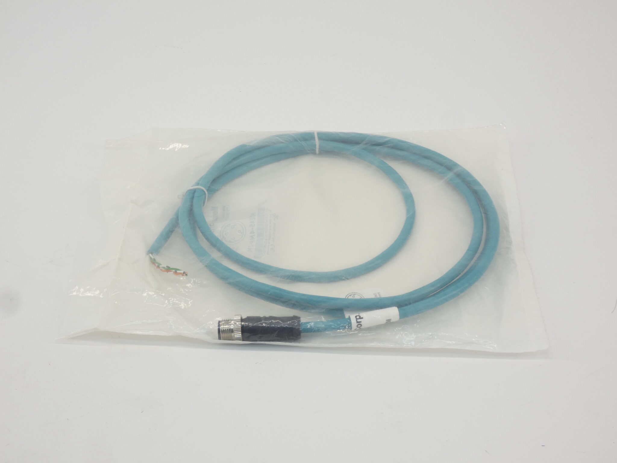 Mencom MDE45-4MP-2M Ethernet Cordset, 600V, 2M - NEW Surplus!