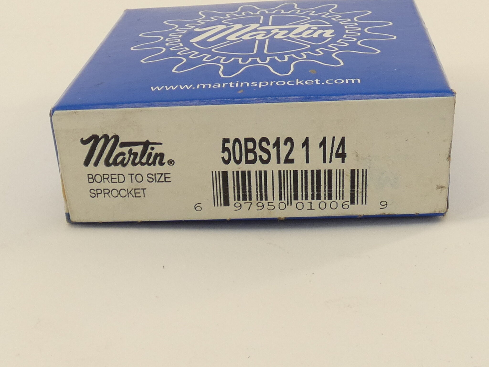 Pignon Martin 60BS10 1 1/4 - 10 Dents - Alésage 1-1/4" - Chaîne #60 - USA (rouille Surface)
